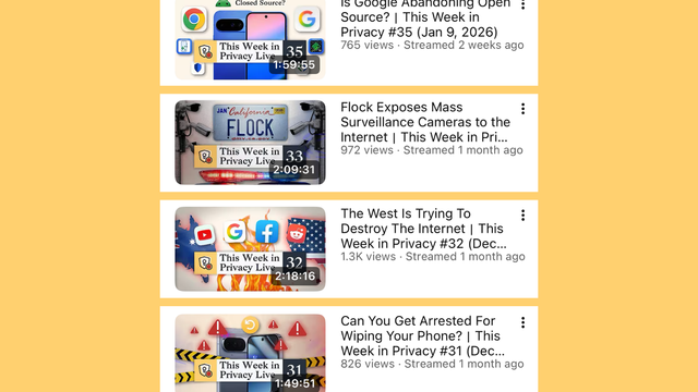 Posted media