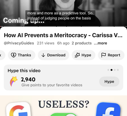 Posted media